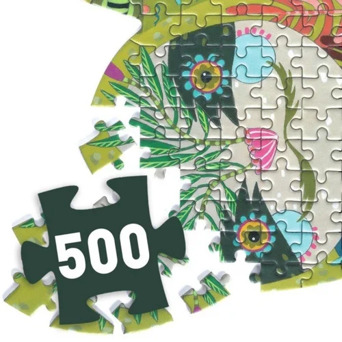 Djeco „Tinginys“ dėlionė, 500 detalių image 3