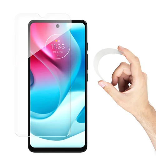 Nano Flexi hibridinė stiklo plėvelė Moto G60s image 1