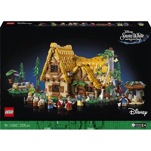 LEGO® Disney Snieguolės ir septynių nykštukų trobelė 43242 2228 dalių image 1