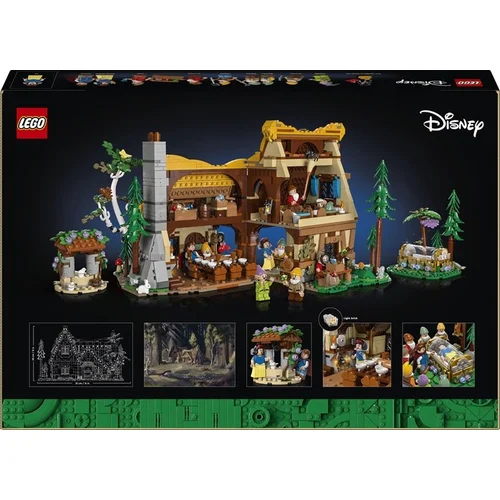 LEGO® Disney Snieguolės ir septynių nykštukų trobelė 43242 2228 dalių image 2