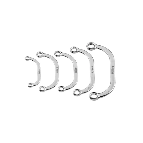 NEO raktai kilpiniai dvipusiai 5 vnt. 9–22 mm image 1
