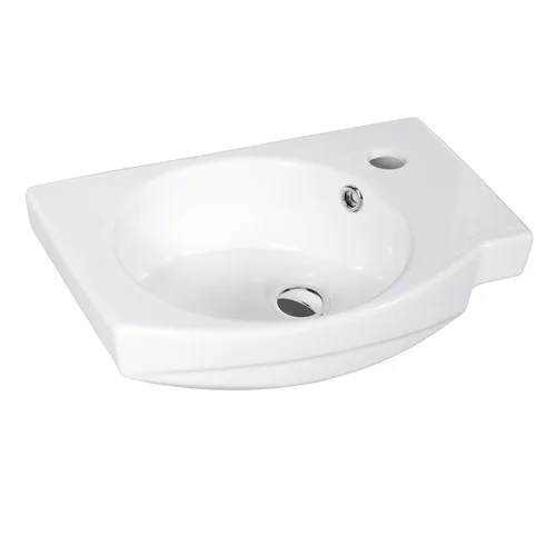 RIVA SA 40-11 vonios spintelė su praustuvu, Balta image 2