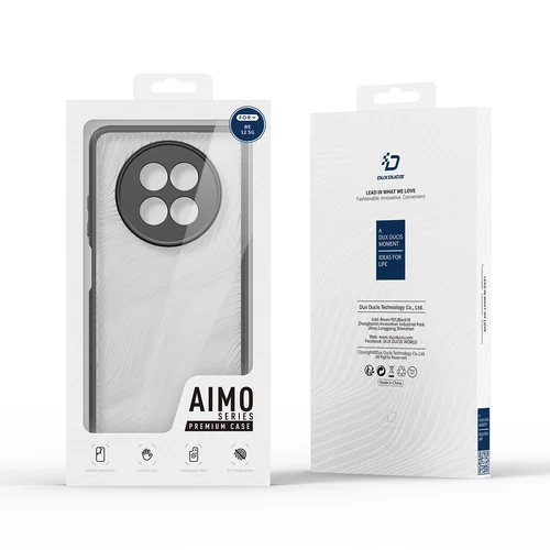 Dux Ducis Aimo dėklas Realme 12/12x 5G, juodas image 3