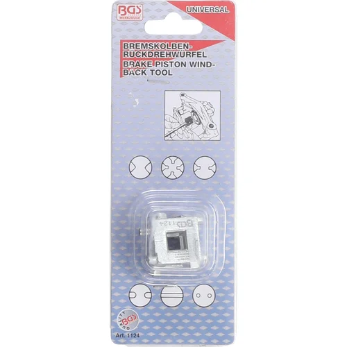 BGS technic 1124 stabdžių stūmoklio atstatymo įrankis, 10 mm (3/8″) image 2