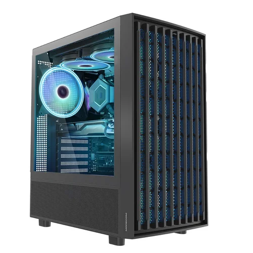 MODECOM BREEZE ARGB Flow MIDI Tower korpusas image 1