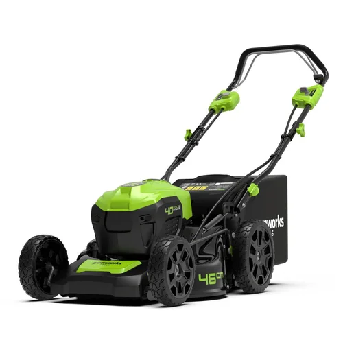 Greenworks GD40LM46SP akumuliatorinė savaeigė vejapjovė, 40 V, 46 cm image 1
