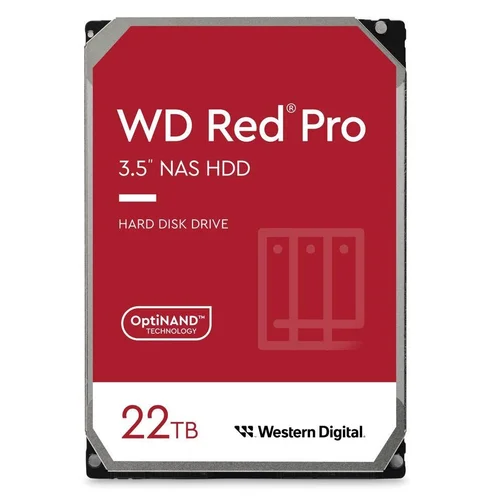 Western Digital Red Pro 22 TB 3,5 col. SATA III HDD image 1