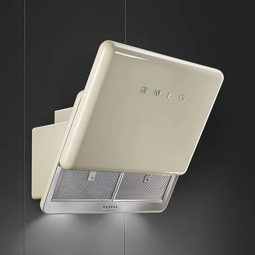 SMEG KFAB75CR kamino tipo sieninis gartraukis 75 cm Kreminė image 3