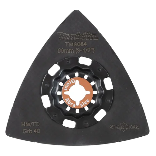 Makita B-69808 RIFF šlifavimo plokštė, 90 mm, #40, STARLOCK image 1