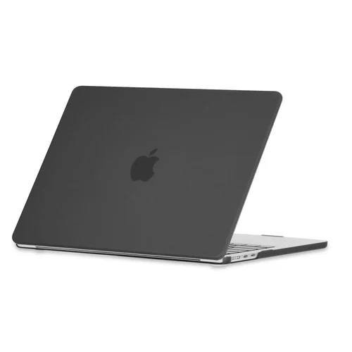 Tech-Protect SmartShell dėklas MacBook Air 13″, matinė juoda image 2