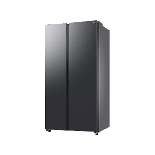 SAMSUNG RS70F65QEFEO Side by side, 635 L, Metalo grafitas image 2