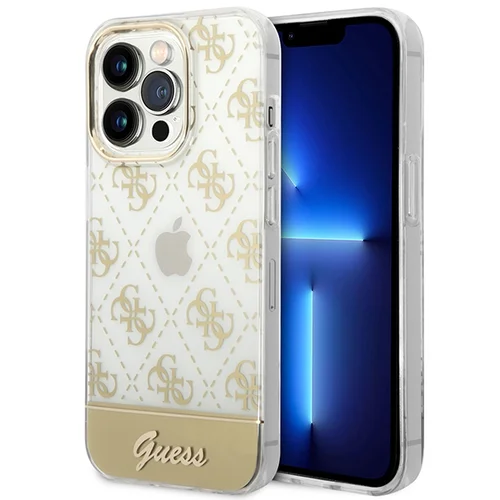 Guess GUHCP14XHG4MHG 4G Raštas dėklas iPhone 14 Pro Max image 1
