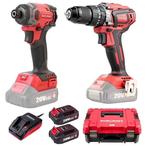 WORCRAFT CHD-S20LiBA/CIS-S20LiB-260 rinkinys 20V XCUBE image 2