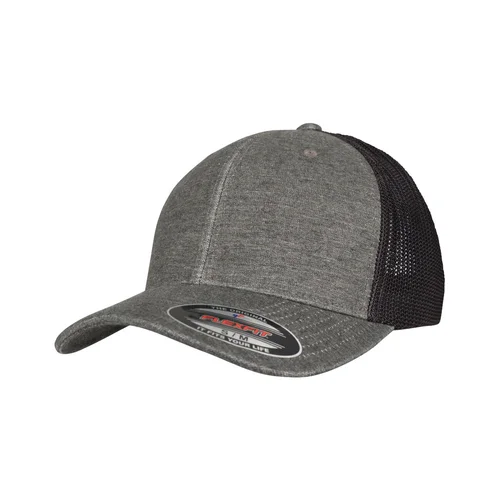 Flexfit 6511M kepuraitė su snapeliu S/M Heather Grey/White image 2