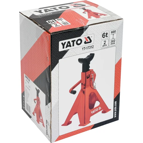 YATO YT-17312 automobilio atramos 6 t, 2 vnt. image 2