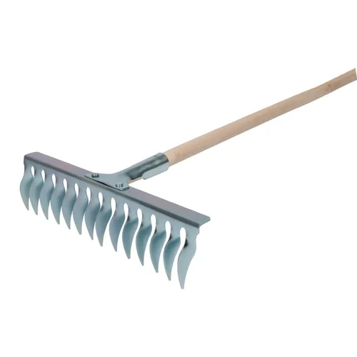STRENDPRO Grėblys aeravimui su mediniu kotu, 14 dantų image 2