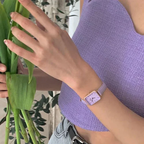 Daniel Wellington Quadro Lavender Mop 20 mm DW00100637 image 2