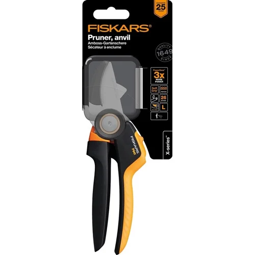 Fiskars POWERGEAR 1057174 sekatorius atraminiais ašmenimis image 2