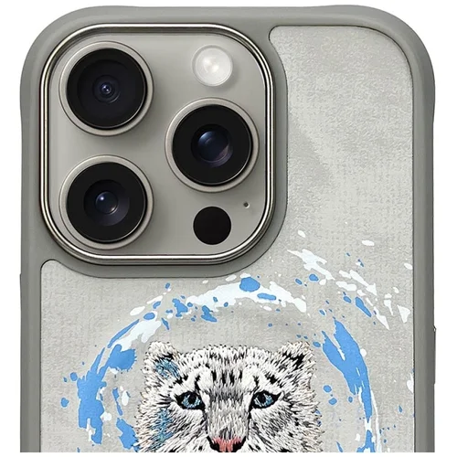 NIMMY PANTHER MagSafe dėklas iPhone 16 Pro, šviesiai pilkas image 2