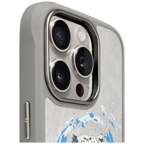 NIMMY PANTHER MagSafe dėklas iPhone 16 Pro, šviesiai pilkas image 3