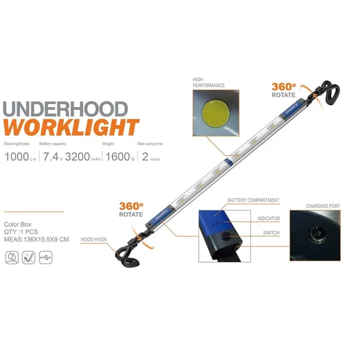 Ningbo Bright Prožektorius darbui COB po mašinos variklio dangčiu (įkraunamas) image 2