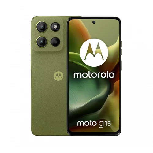 Motorola moto g15 4 GB / 128 GB žalias image 2