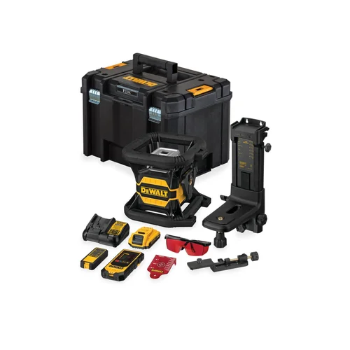 DeWALT DCE080D1RS-QW Raudonas rotacinis lazerinis niveliatorius image 1