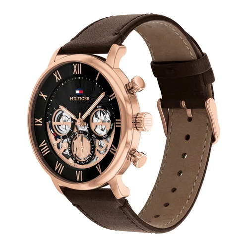 Tommy Hilfiger 1710566 Legend vyriškas laikrodis, rožinio aukso, 44 mm image 2