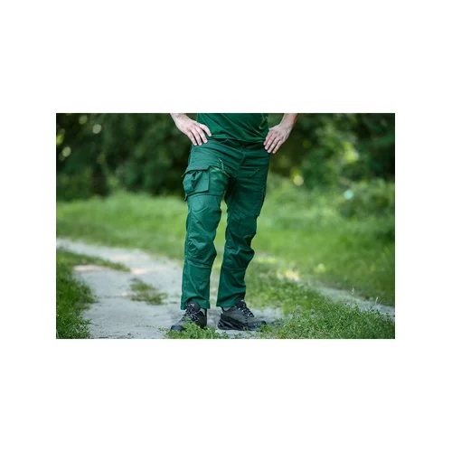 NEO TOOLS OUTDOOR darbinės kelnės, jogger tipo, Žalios, XXXL image 3