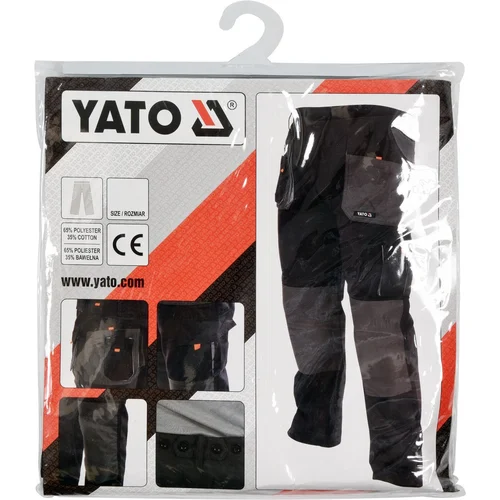 Yato darbinės kelnės Juodos/Pilkos L/XL image 2