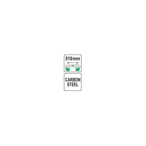 YATO YT-855093 žoliapjovės peilis 510 mm image 3
