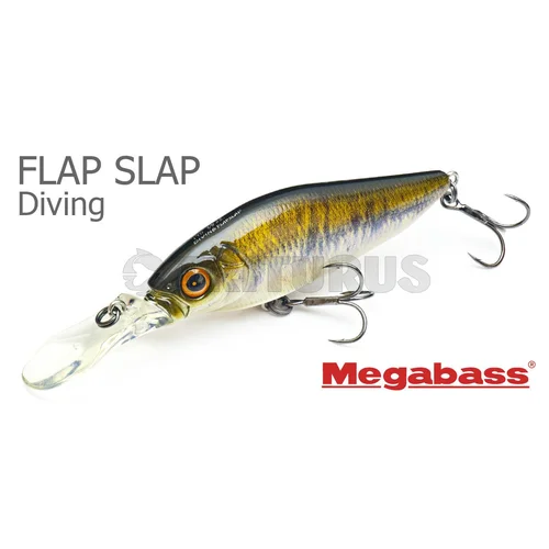 Megabass Diving Flap Slap vobleris 77 mm WAGIN FUNA image 2