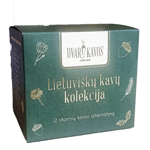 Dvaro Kavos lietuviškų kavų kolekcija 12 x 3 g image 1