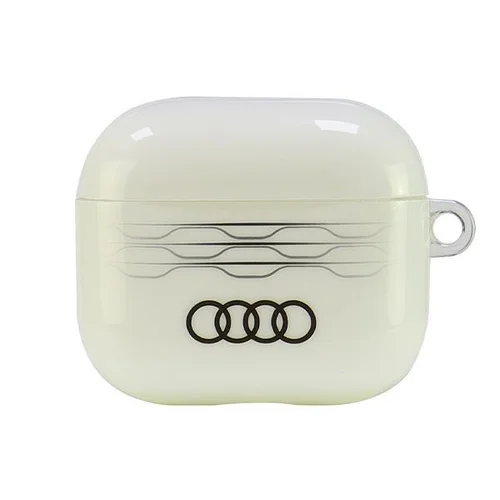 Audi IML Geometrinis Raštas AirPods 3 dėklas, baltas image 1