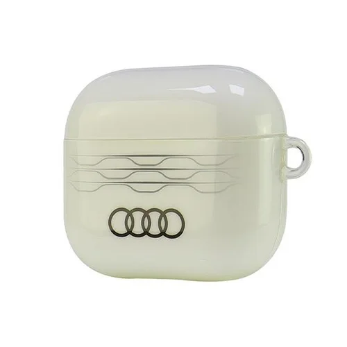 Audi IML Geometrinis Raštas AirPods 3 dėklas, baltas image 3