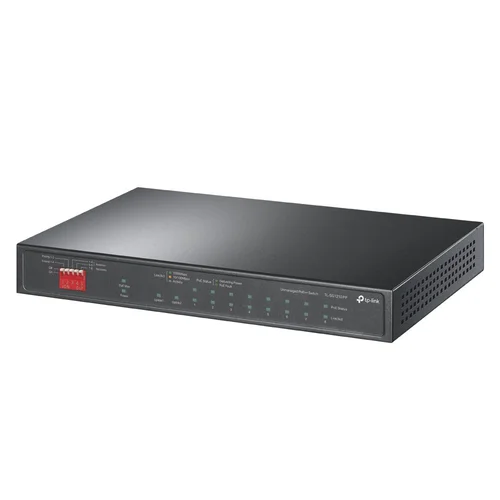 TP-Link 10 prievadų Gigabit jungiklis, 6 PoE+ ir 2 PoE++ image 1