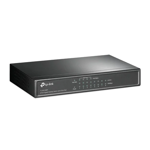 TP-Link 8 prievadų Gigabit PoE jungiklis, 4 PoE prievadai image 2