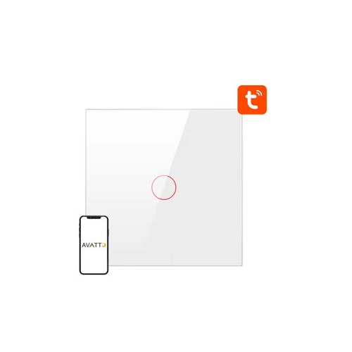Avatto ZTS02-EU-W1 ZigBee jungiklis, baltas image 1