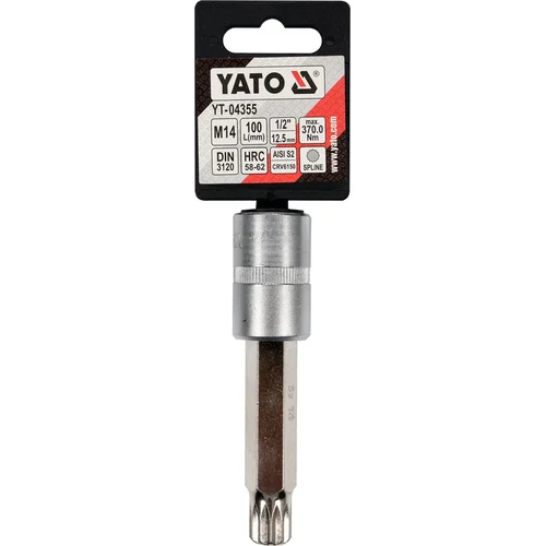 YATO YT-04355 antgalis su galvute M14, 100 mm image 2