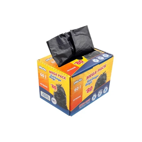 Plasta Mega Pack Šiukšlių maišai 60 l 80 vnt. image 1