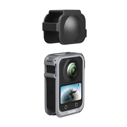 Telesin DJI Osmo 360 metalinis apsauginis rėmas image 2