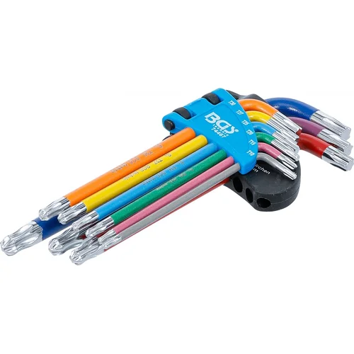 BGS technic 74467 Torx raktų rinkinys T10–T50, 9 vnt. image 2