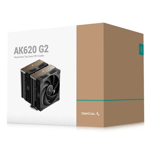 DeepCool AK620 G2 procesoriaus oro aušintuvas 12 cm, juodas image 3