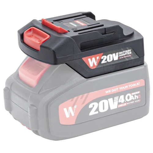 Akumuliatoriaus WORCRAFT 20V adapteris image 1