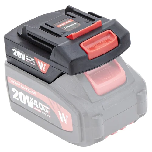 Akumuliatoriaus WORCRAFT 20V adapteris image 2