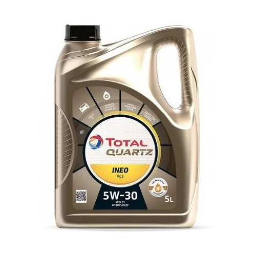 Total Quartz INEO MC3 5W30 variklio tepalas image 1