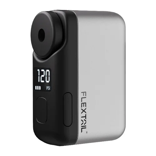 Flextail Tiny Bike Pump Pro elektrinis dviračio siurblys, pilkas image 2