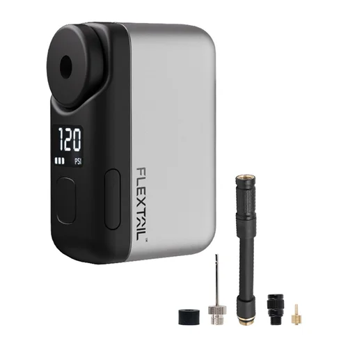 Flextail Tiny Bike Pump Pro elektrinis dviračio siurblys, pilkas image 3