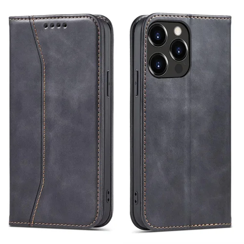 Magnet Fancy Case dėklas iPhone 14 Pro, juodas image 1