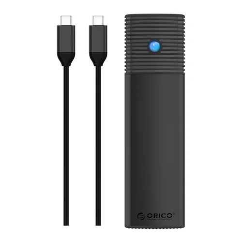 Orico PWM2-G2 M.2 NVMe USB-C 10 Gb/s juodas image 2